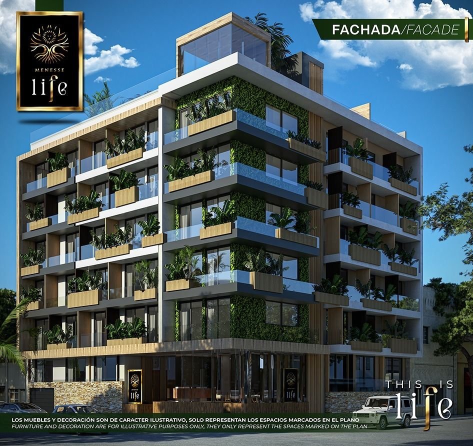 Departamento en preventa Menesse Life, Playa del Carmen