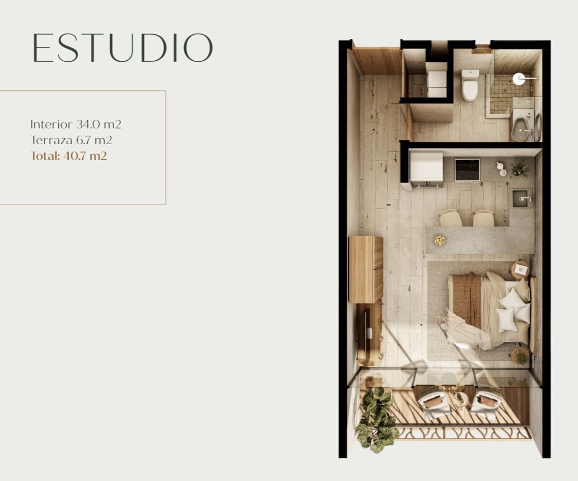 Departamento en Venta · Tulum Centro — foto 3