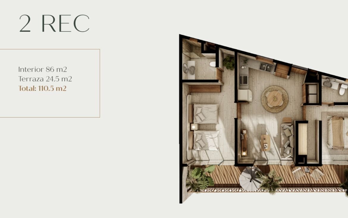 Departamento en Venta · Tulum Centro — foto 4